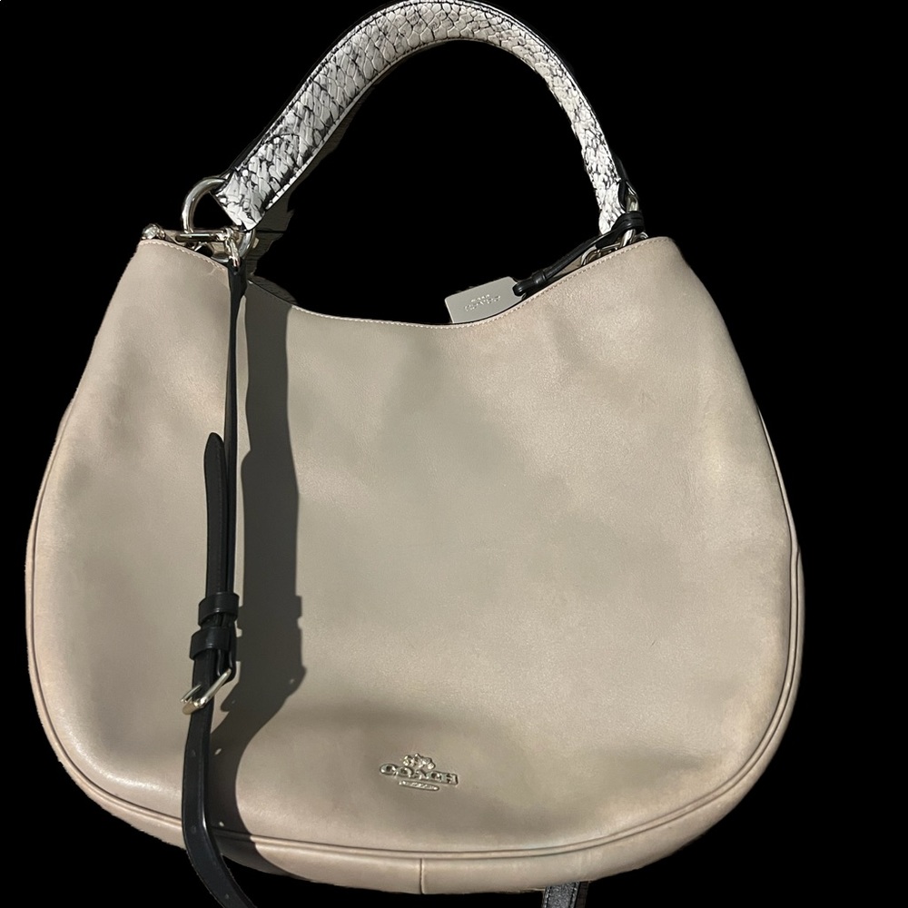 All leather inside and out Coach purse